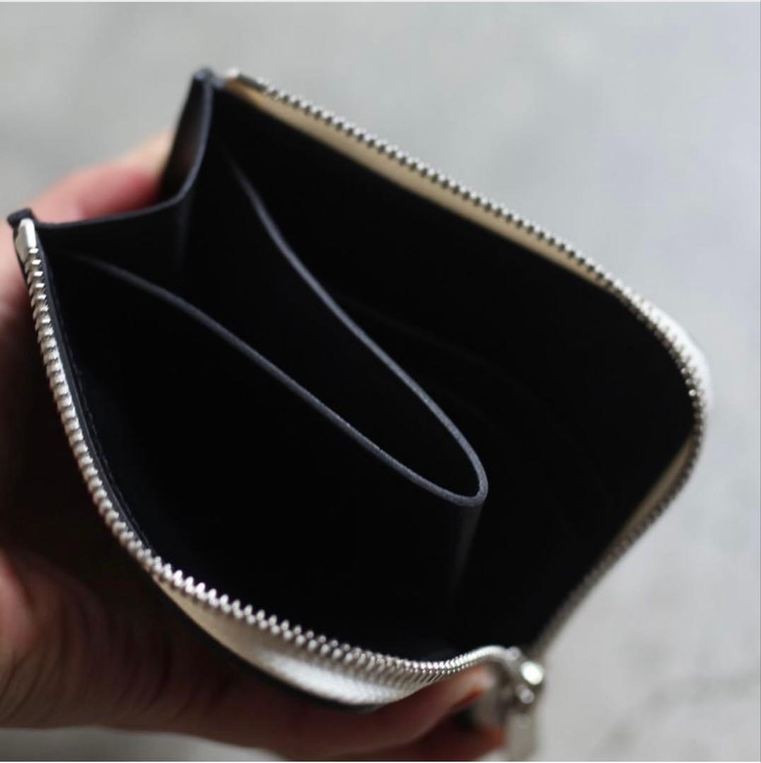 Hender Scheme L zip Purseブラック