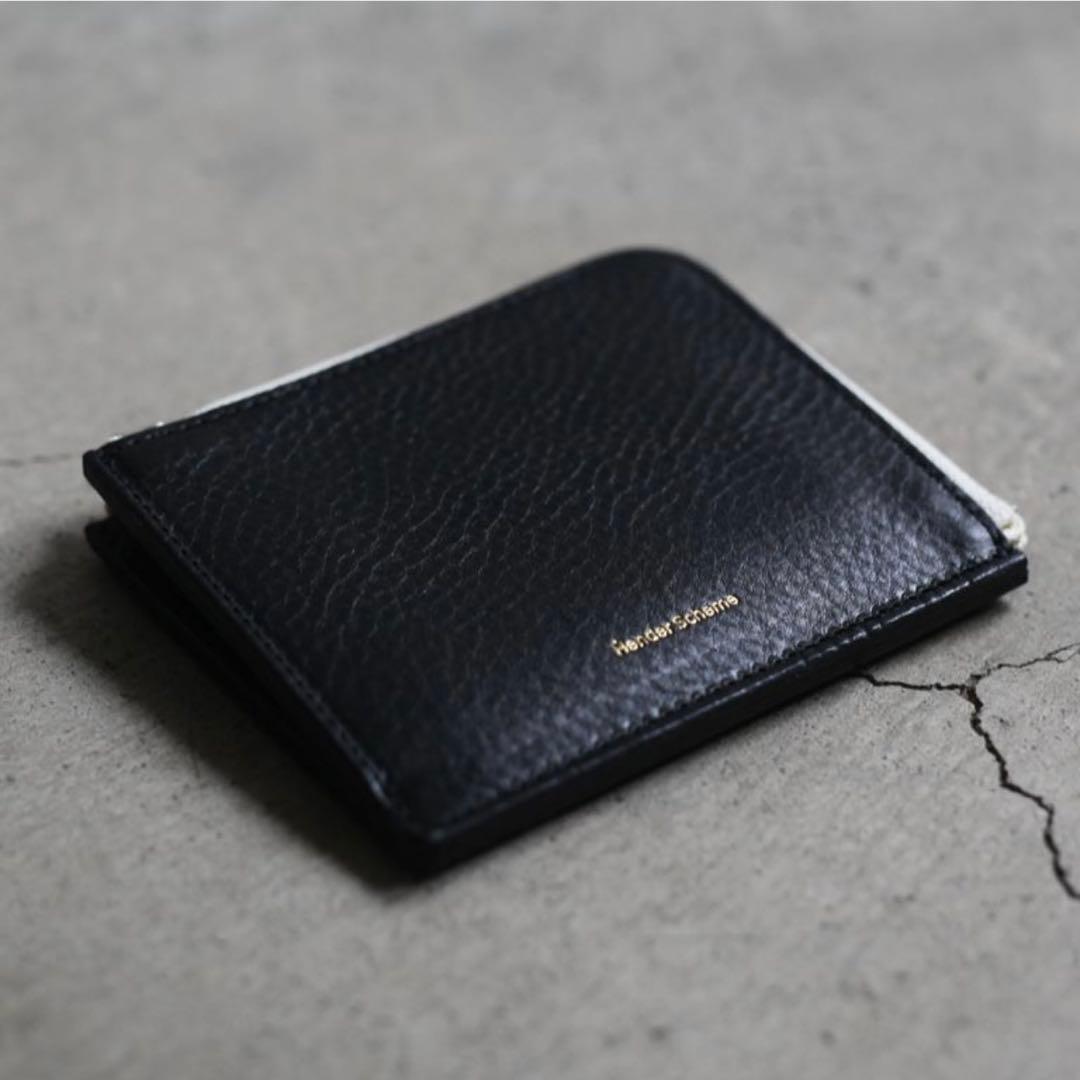 Hender Scheme L zip Purseブラック