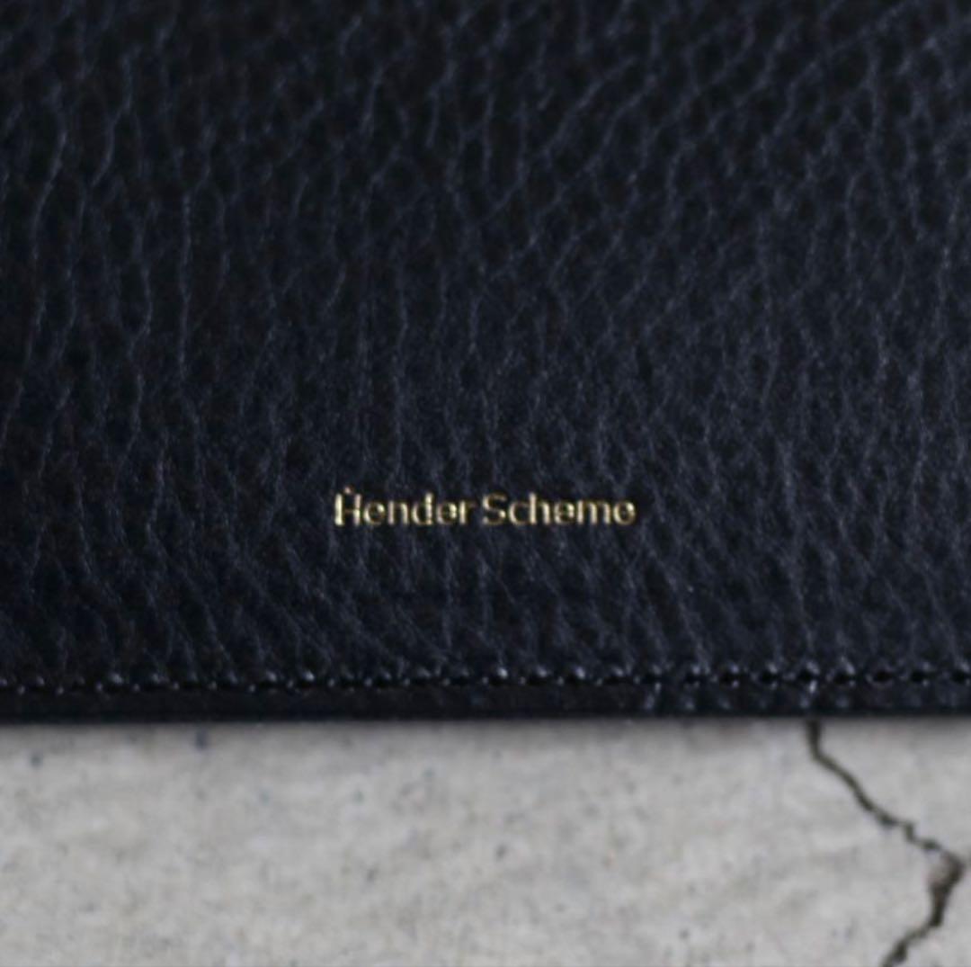 Hender Scheme L zip Purseブラック