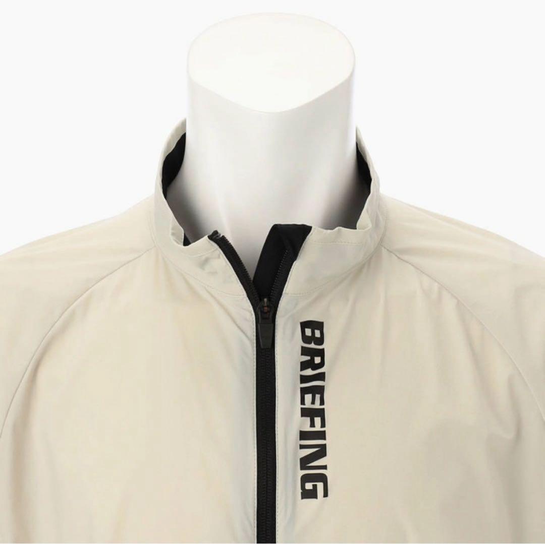 【新品・タグ付き】 BRIEFING ウィンドブレーカー ベージュ L