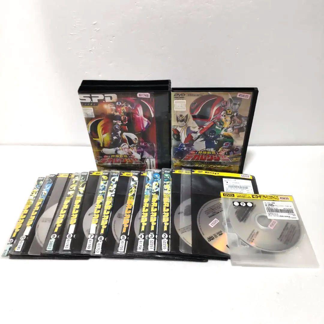 特捜戦隊デカレンジャー dvd 全巻　全12巻＋劇場版