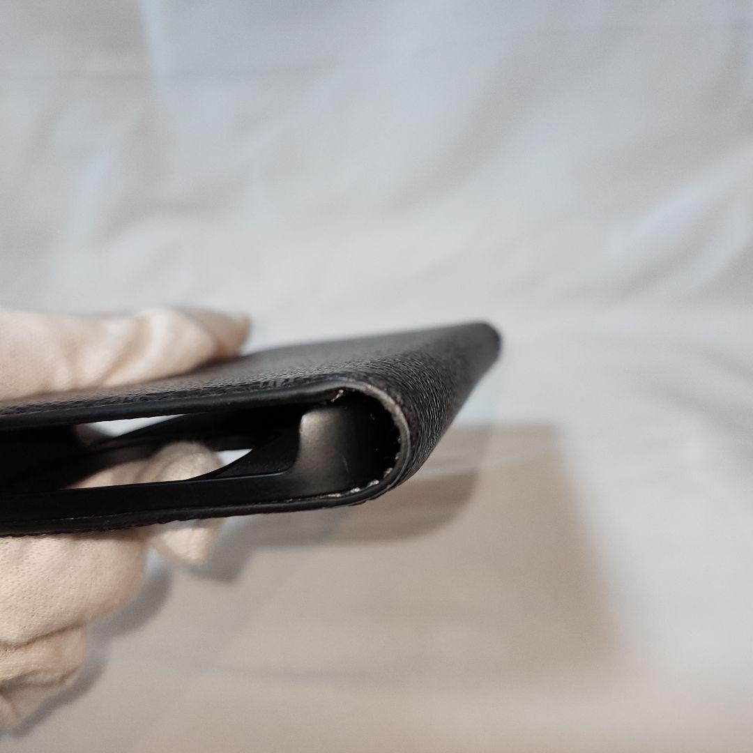 COACH　ブラック　手帳型ケース　アイフォン16プロ　iPhone16PRO