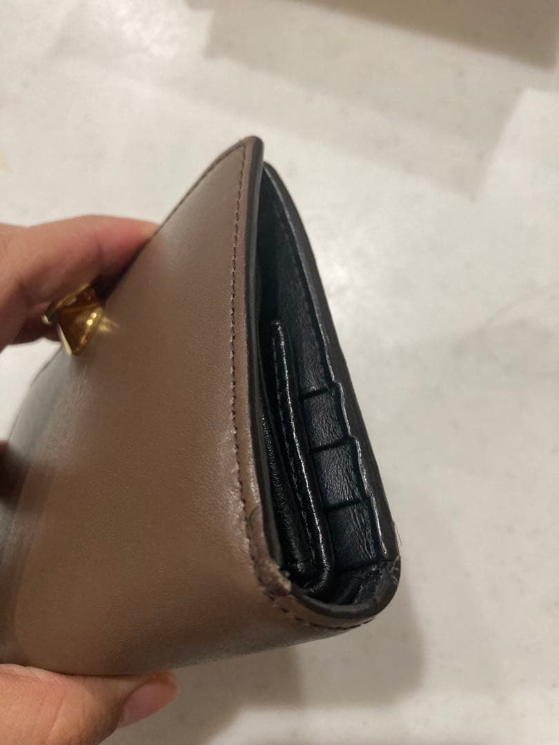 FENDI ブラウン 二つ折り財布 SMALL WALLET