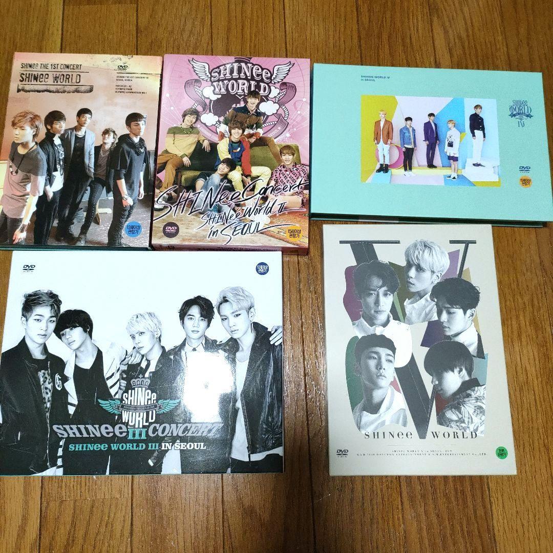 値下げ SHINee 韓国 ライブDVD セット SHINee World