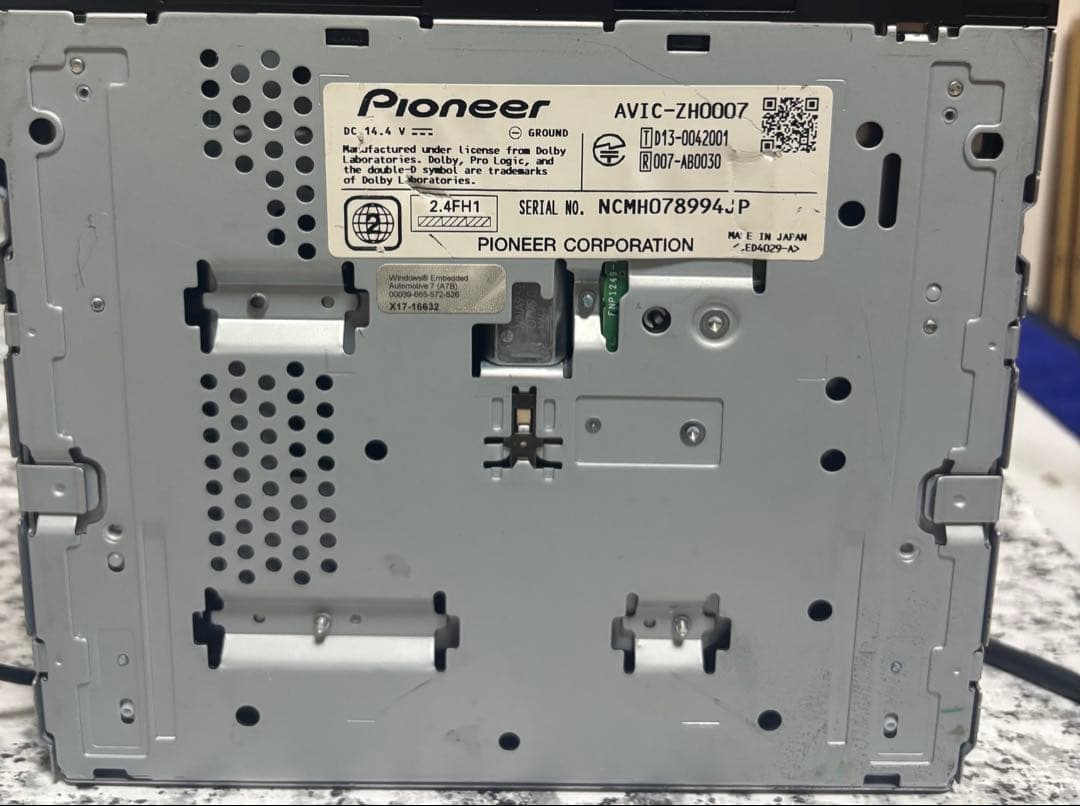 カーナビ AVIC-ZH0007