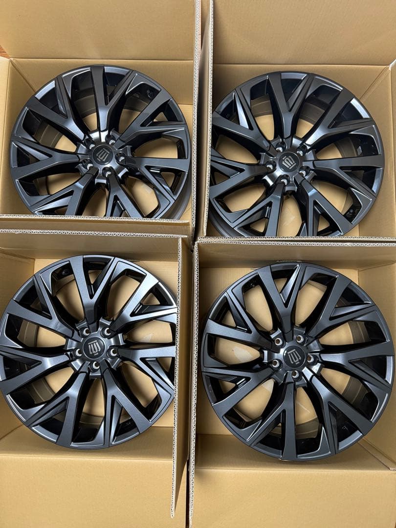 (^-^) 　クラウンエステート　ホイール4本　新車外し　21インチ