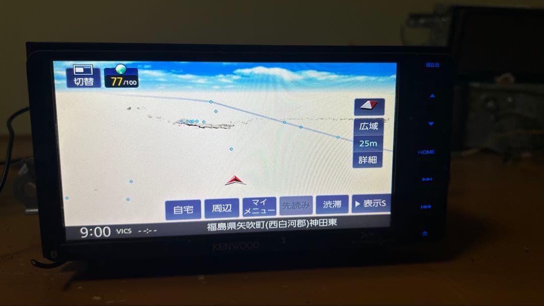じ*じ様 KENWOOD car Navi 2017 KXMG505BTW