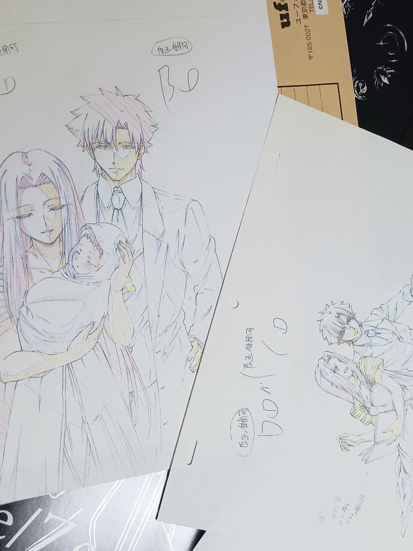 Fate/zero オープニング&エンディング 絵コンテ 複製原画セット