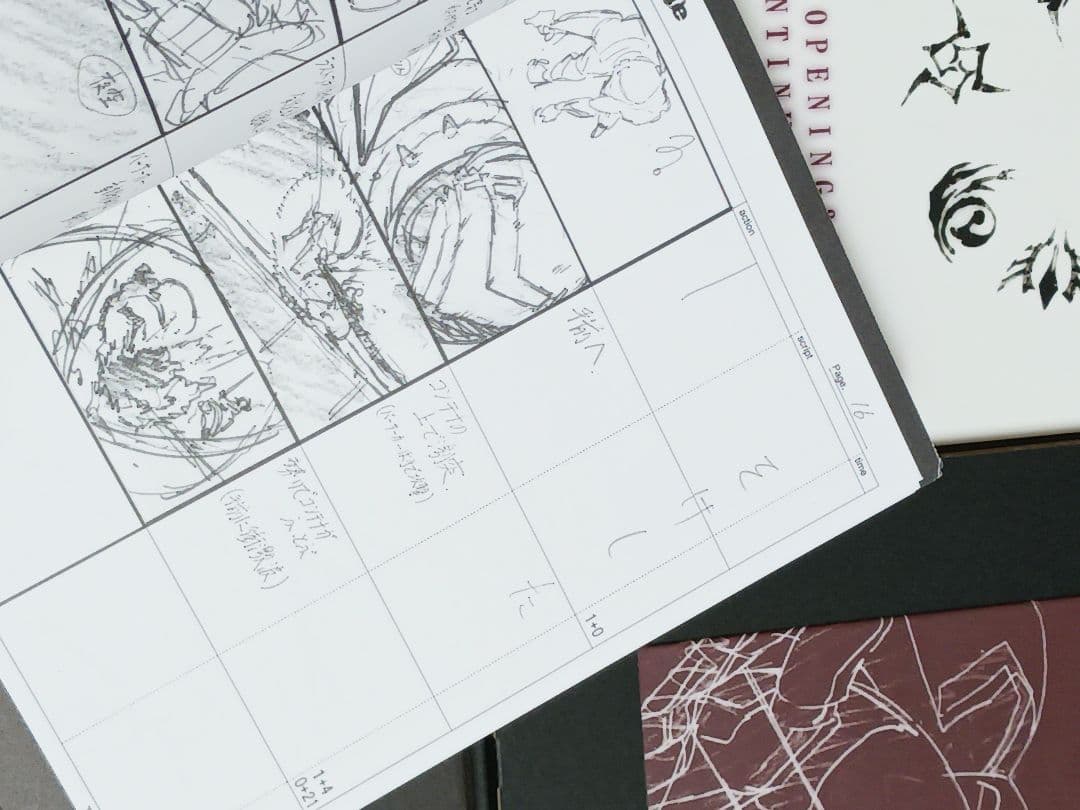 Fate/zero オープニング&エンディング 絵コンテ 複製原画セット