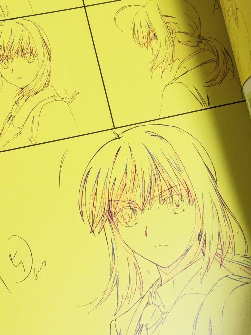 Fate/zero オープニング&エンディング 絵コンテ 複製原画セット