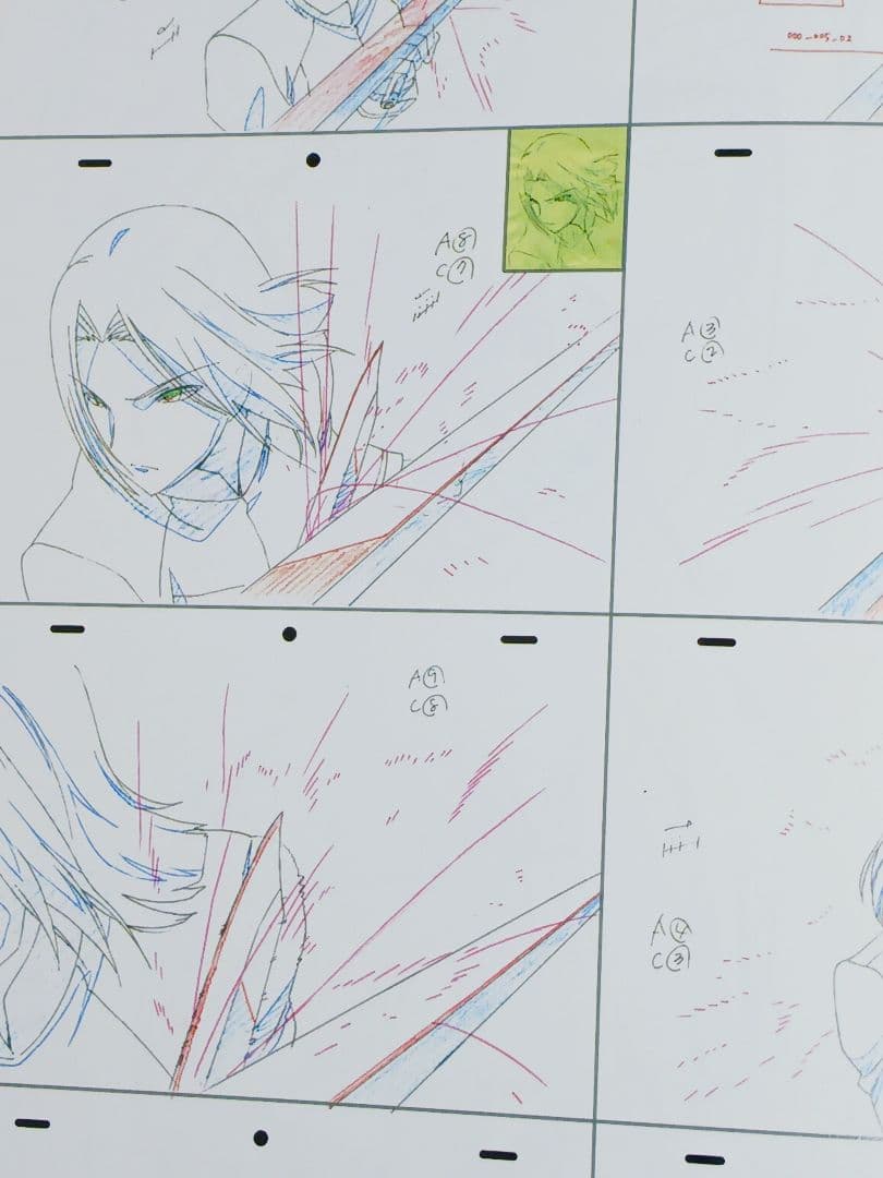 Fate/zero オープニング&エンディング 絵コンテ 複製原画セット