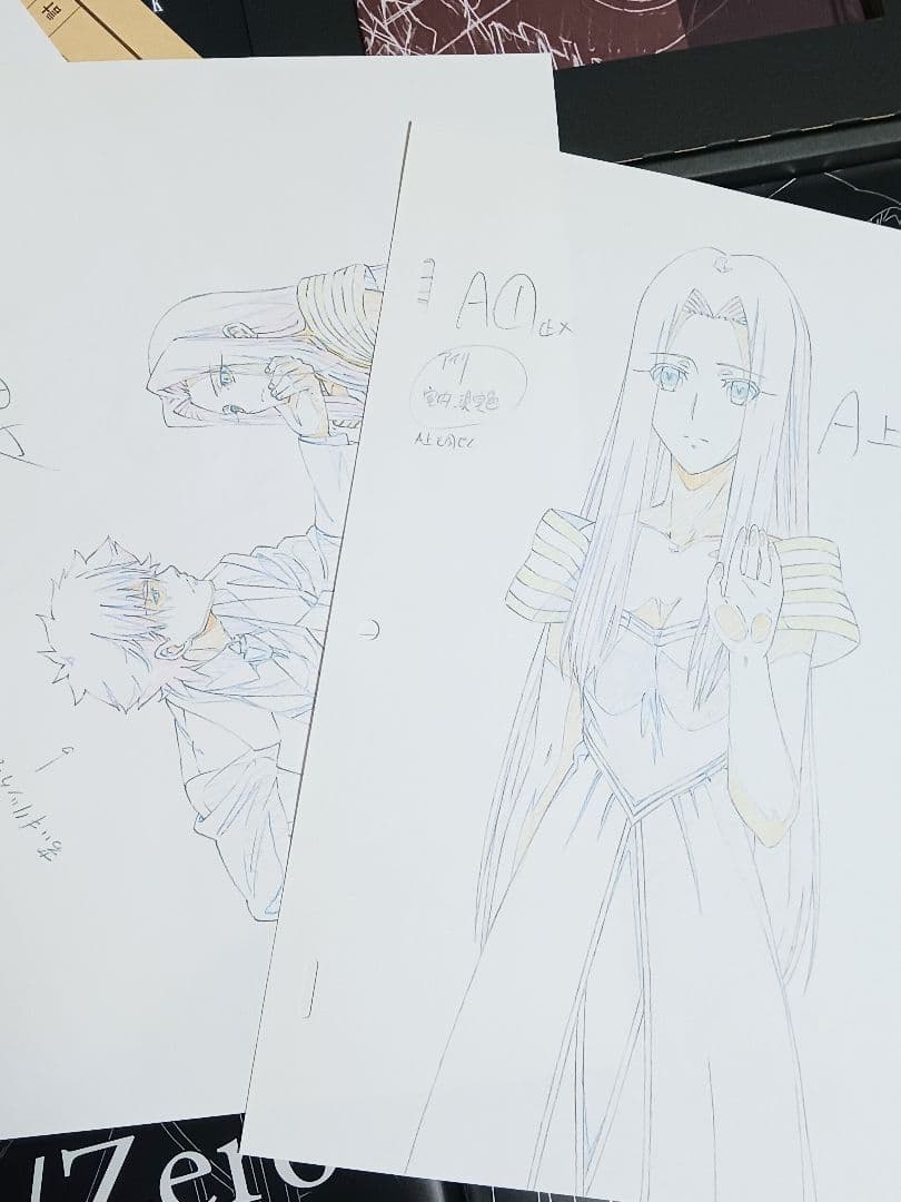 Fate/zero オープニング&エンディング 絵コンテ 複製原画セット