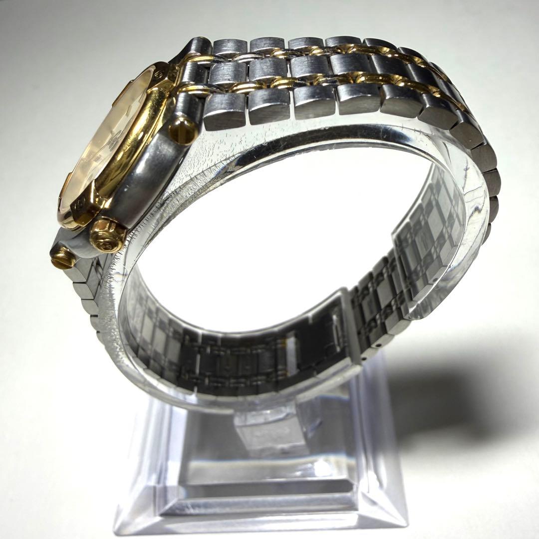 稼働品★GUCCIグッチ腕時計 アイボリー デイト QZ 9000L 2ERY