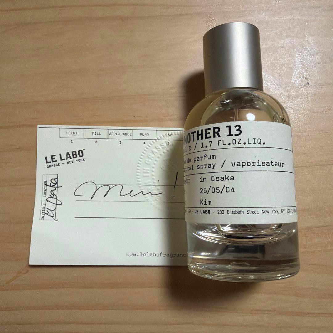 香水(ユニセックス) Le Labo ANOTHER13