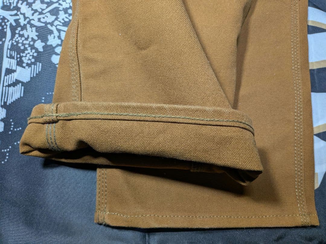 HARU　アイアンハート 801 ダック ダブルニー ワークパンツ 30