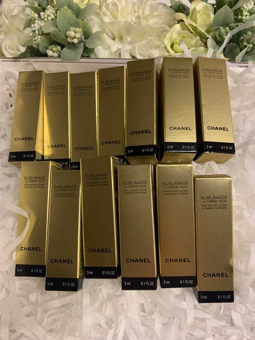 シャネルChanel 目元用クーリムサブリマージュラクレームユー30個入り