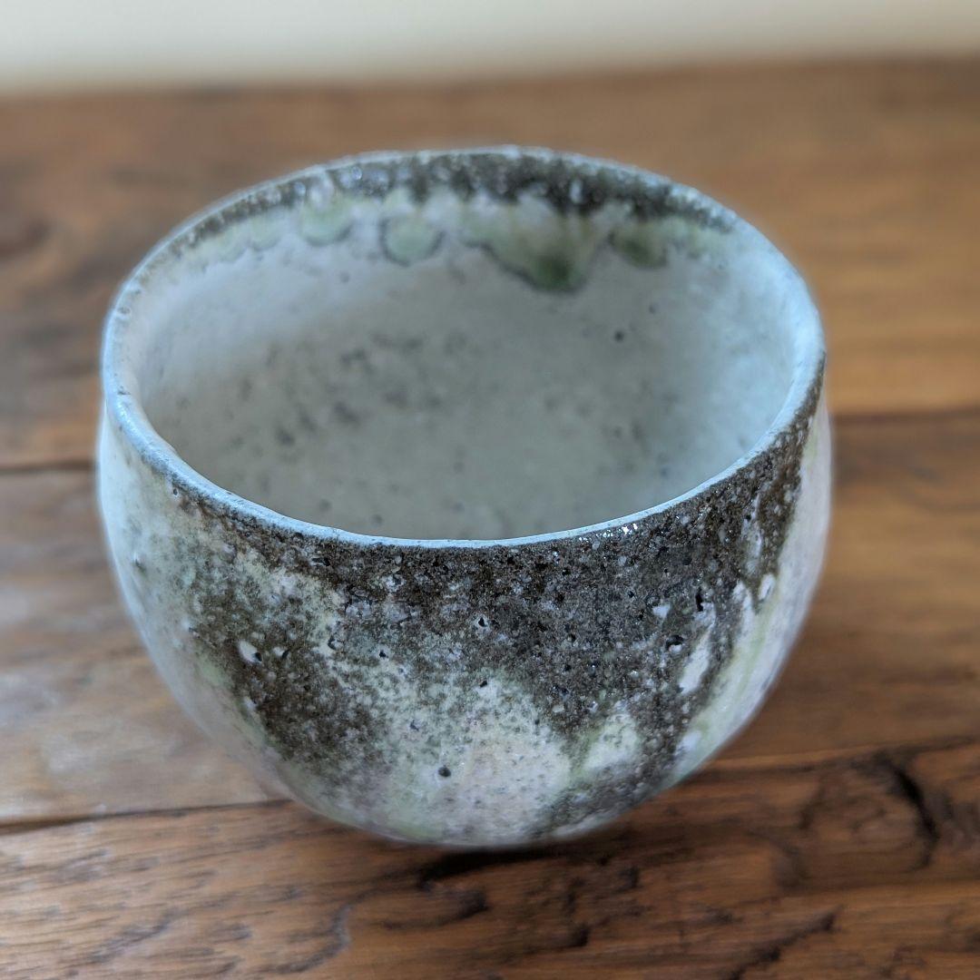 辻村唯【師：辻村史朗】自然釉ワインカップ