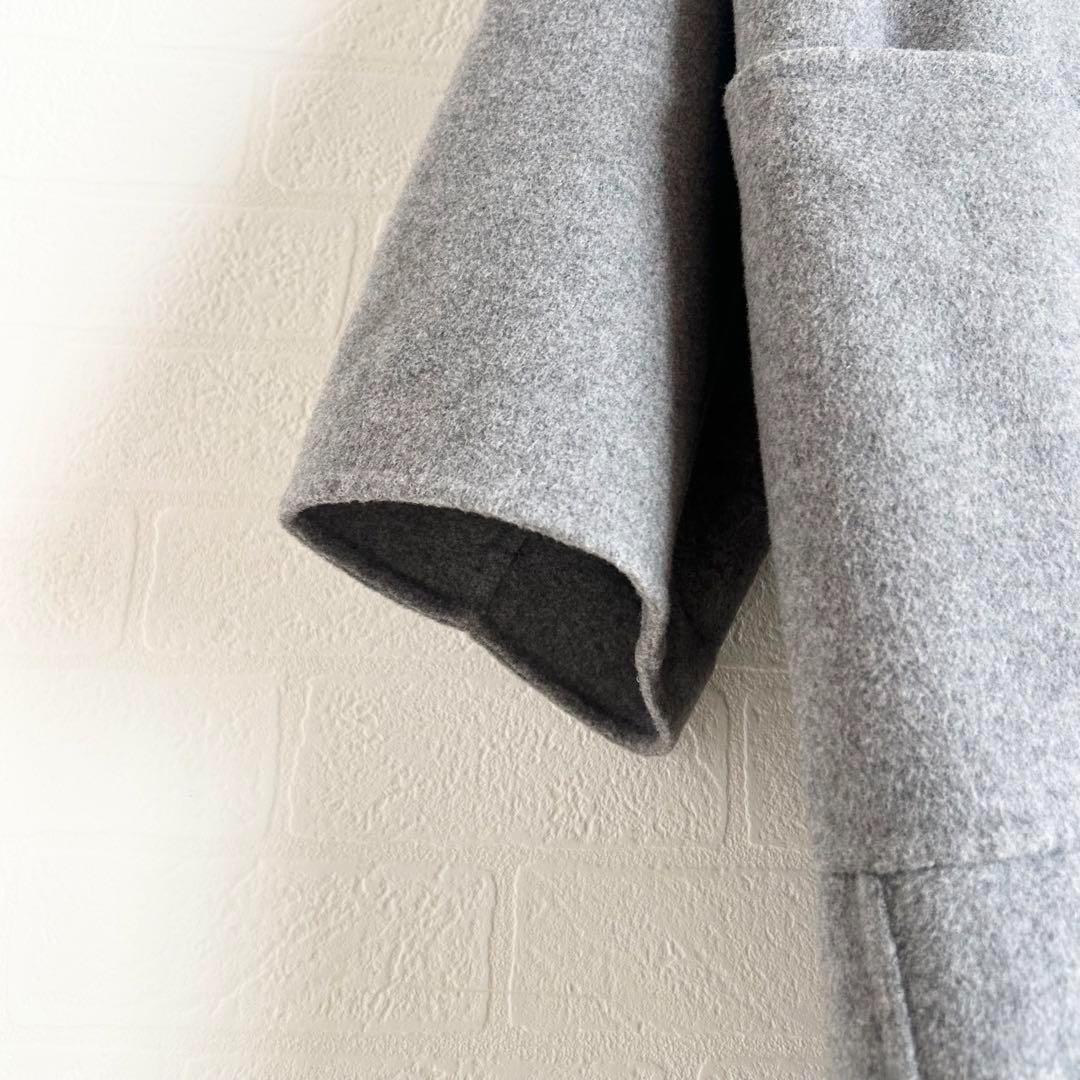 美品✨スローブイエナ　HAMILTONダブルフェイスウールチェスターコート　36