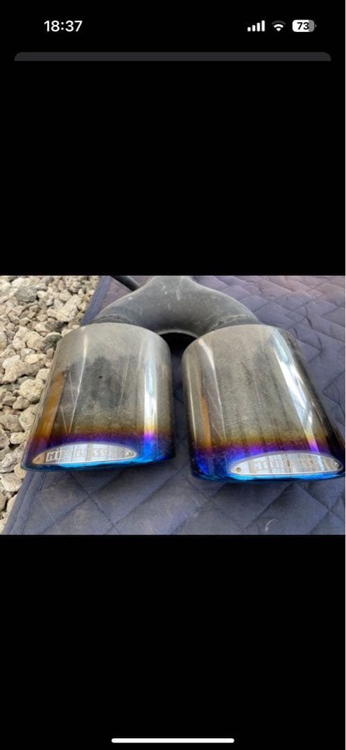 NC3 ヴェゼル RU系 ノブレッセ 4本出しマフラー