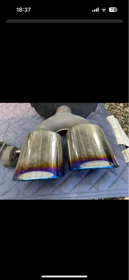 NC3 ヴェゼル RU系 ノブレッセ 4本出しマフラー