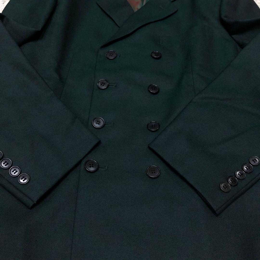 極美品✨ポールスミス ダブル スーツ セットアップ　グリーン 極艶◎ Mサイズ