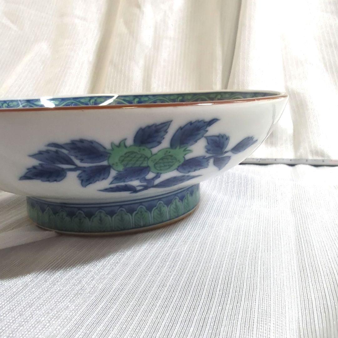 美濃焼　庫山窯　青華緑彩　セット