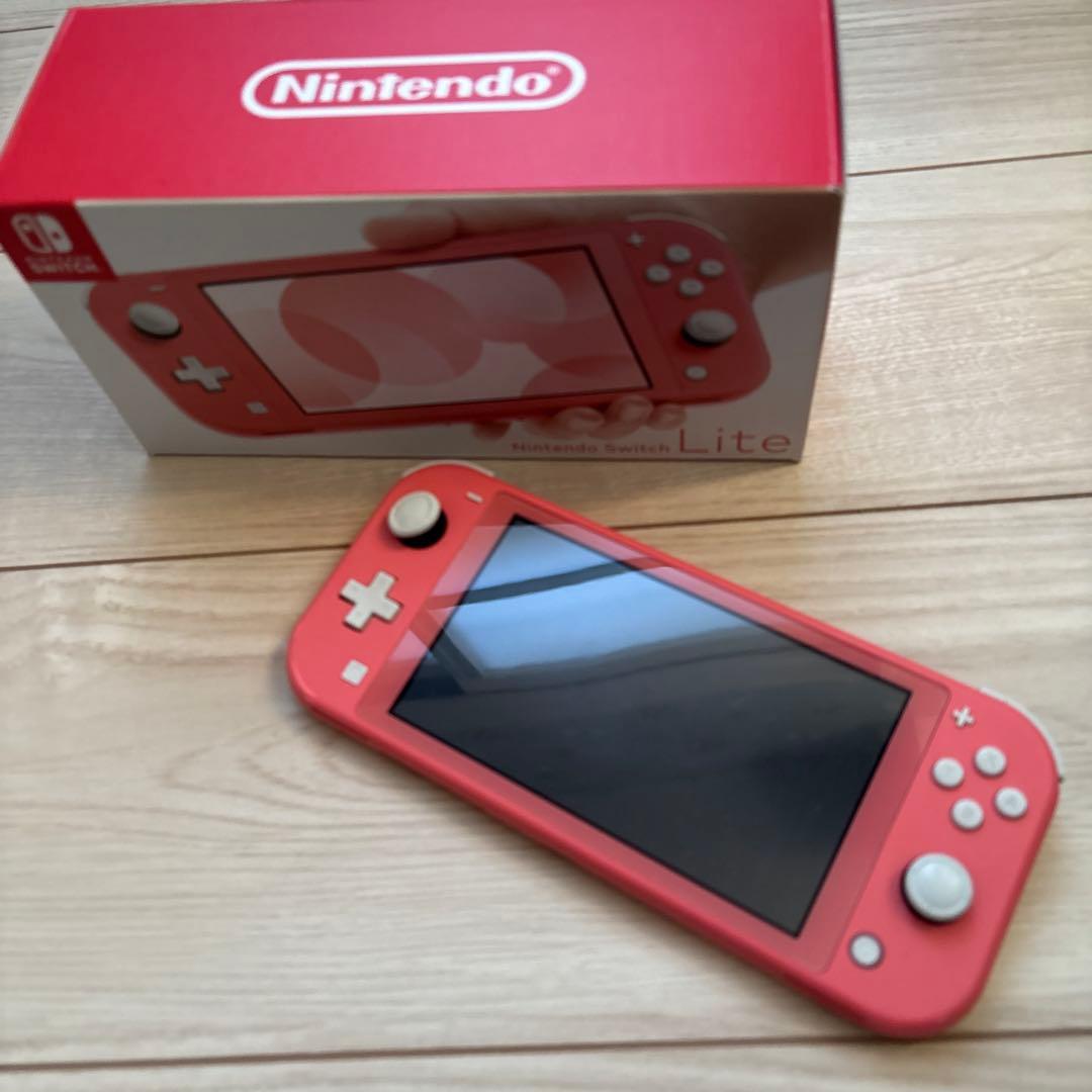Nintendo Switch Lite ピンク 本体 箱ありジャンク品