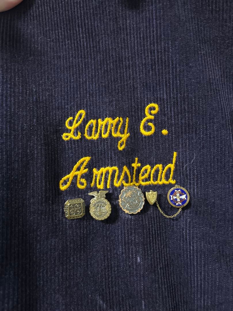 FFAジャケット ファーマーズ バッチ付き 80s サイズ38