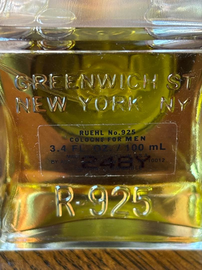 【FOR　MEN】RUEHL NO.925　ルールナンバー925　コロン 香水