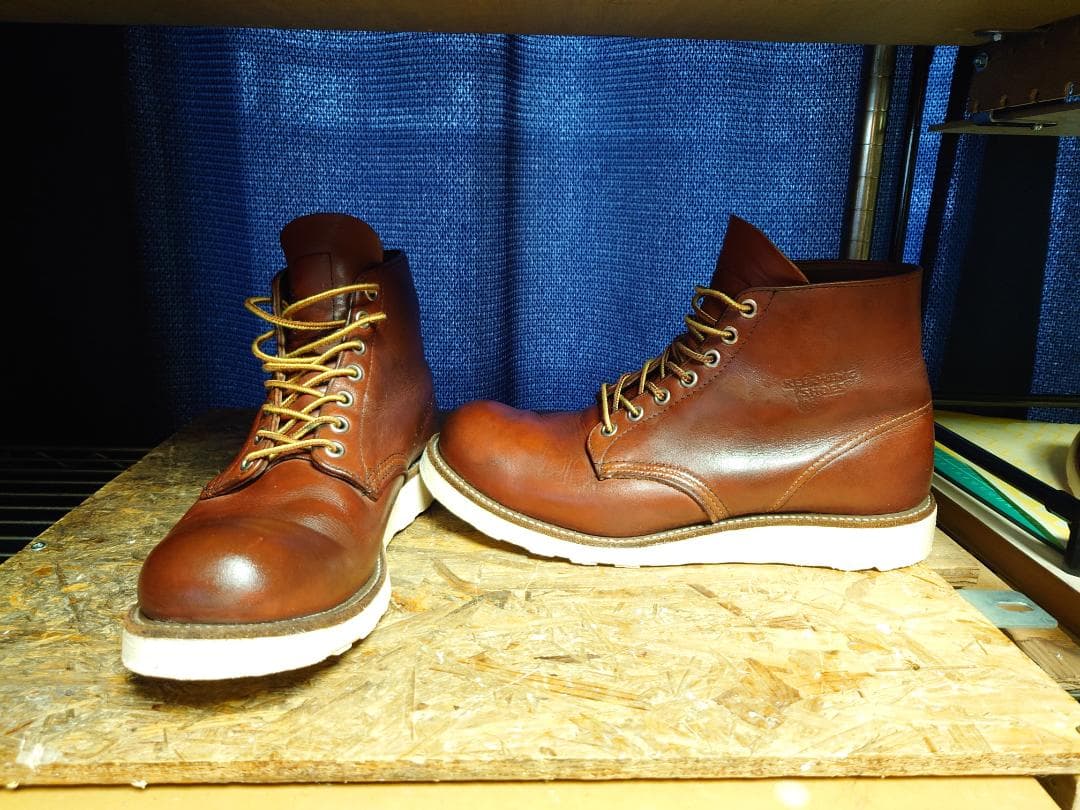 RED WING レッド ウィング 8166 サイド羽刻印 8.5D 08年製