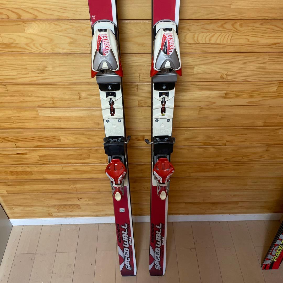 Volklスキー板 スーパーG ビンディング　付　211cm