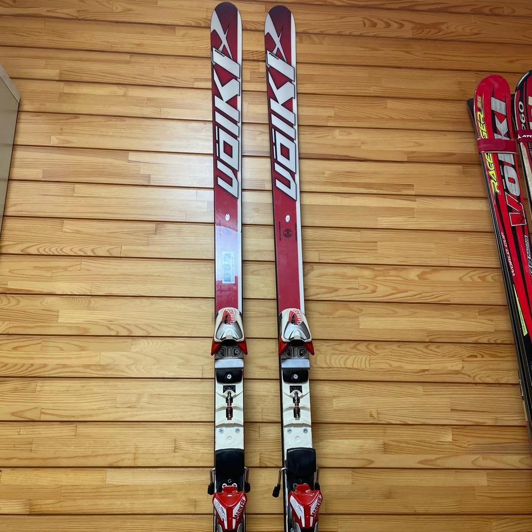 Volklスキー板 スーパーG ビンディング　付　211cm