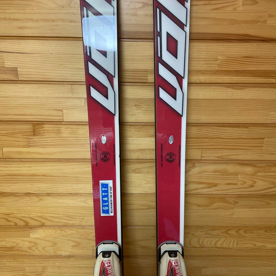 Volklスキー板 スーパーG ビンディング　付　211cm