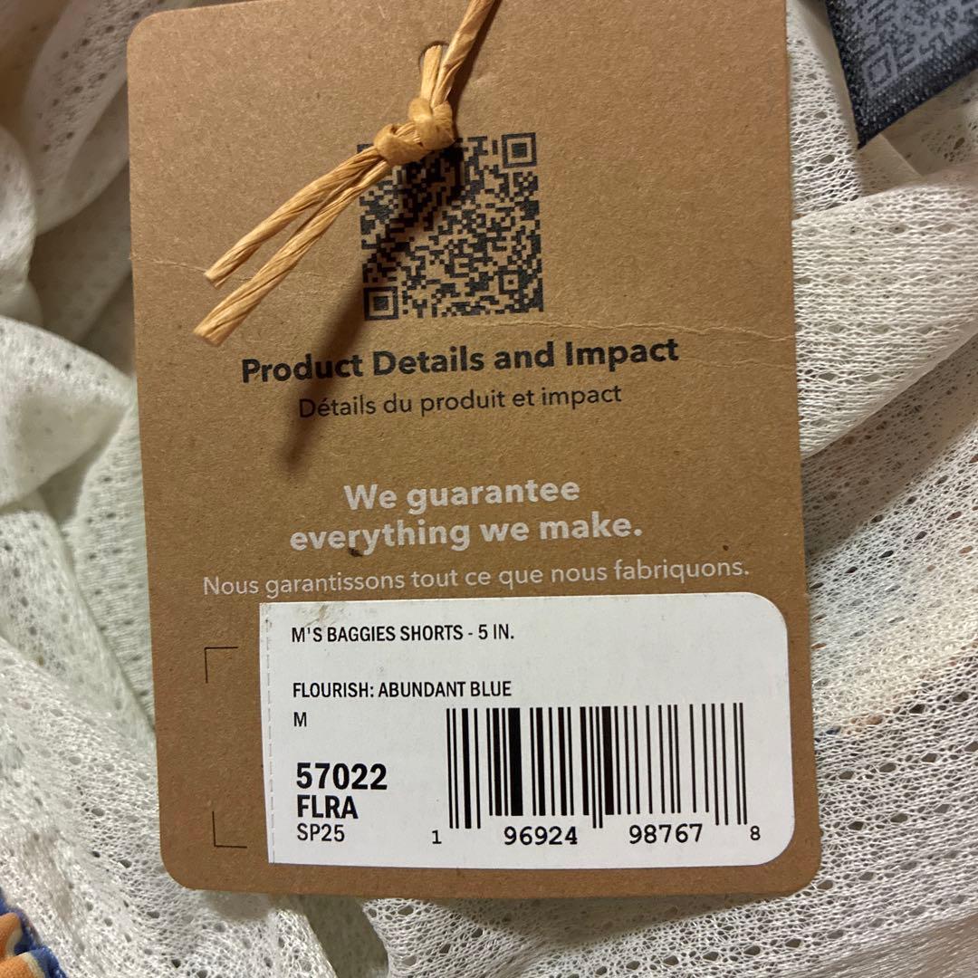 【最新25】パタゴニア メンズバギーズショーツ 5インチ M 新品国内正規品