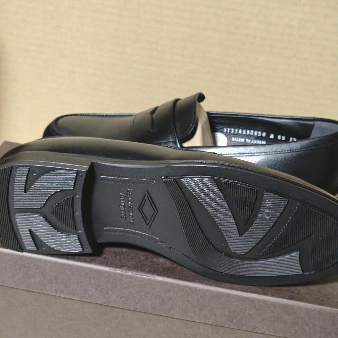 GLR ハッスイ スムース フレンチ ローファー 撥水 日本製