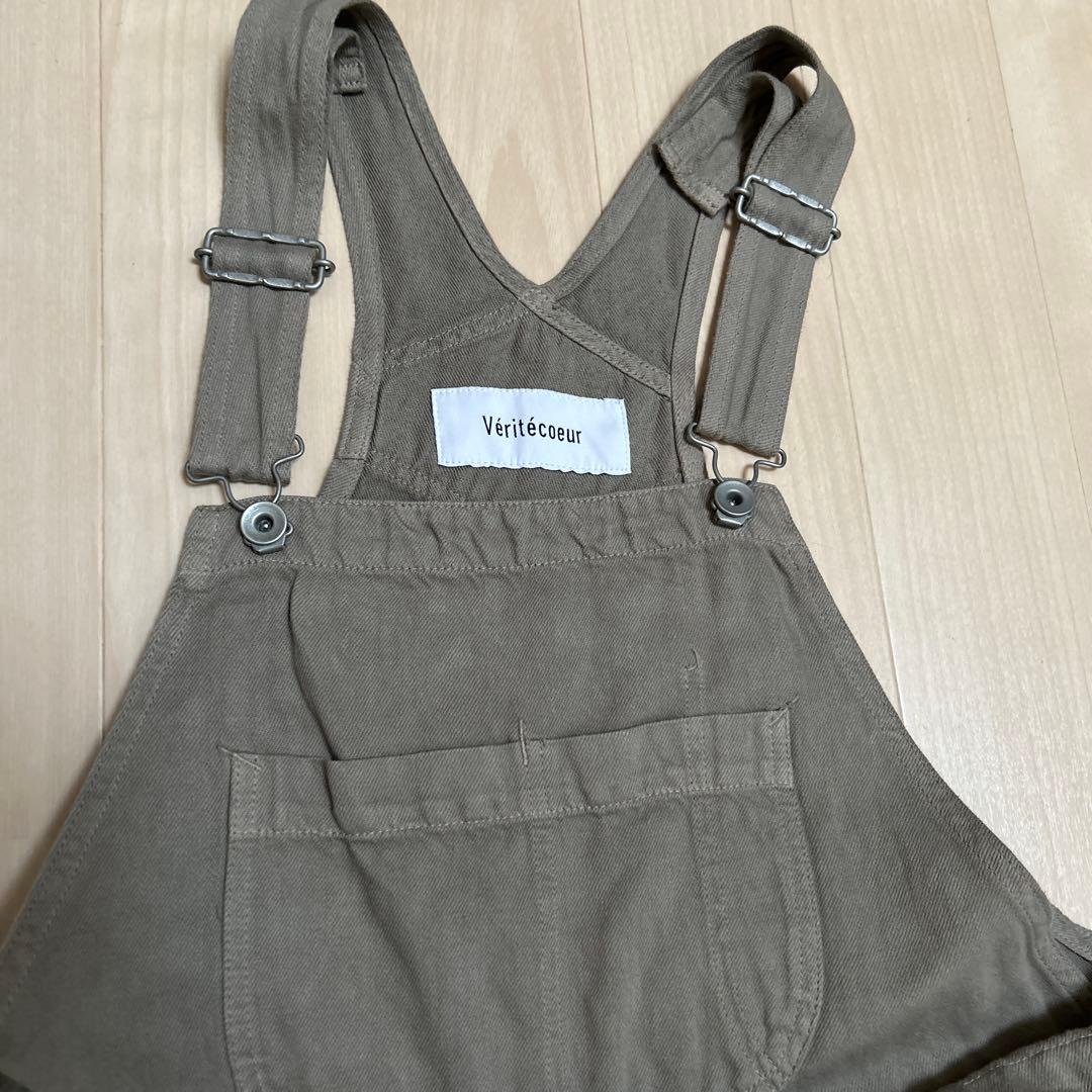 Vértécoeur ベージュ　サロペット