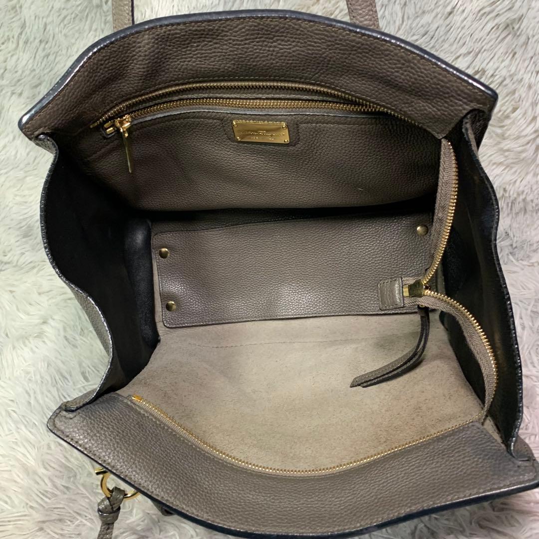 美品 SalvatoreFerragamo エイミー トートバッグ 肩掛け
