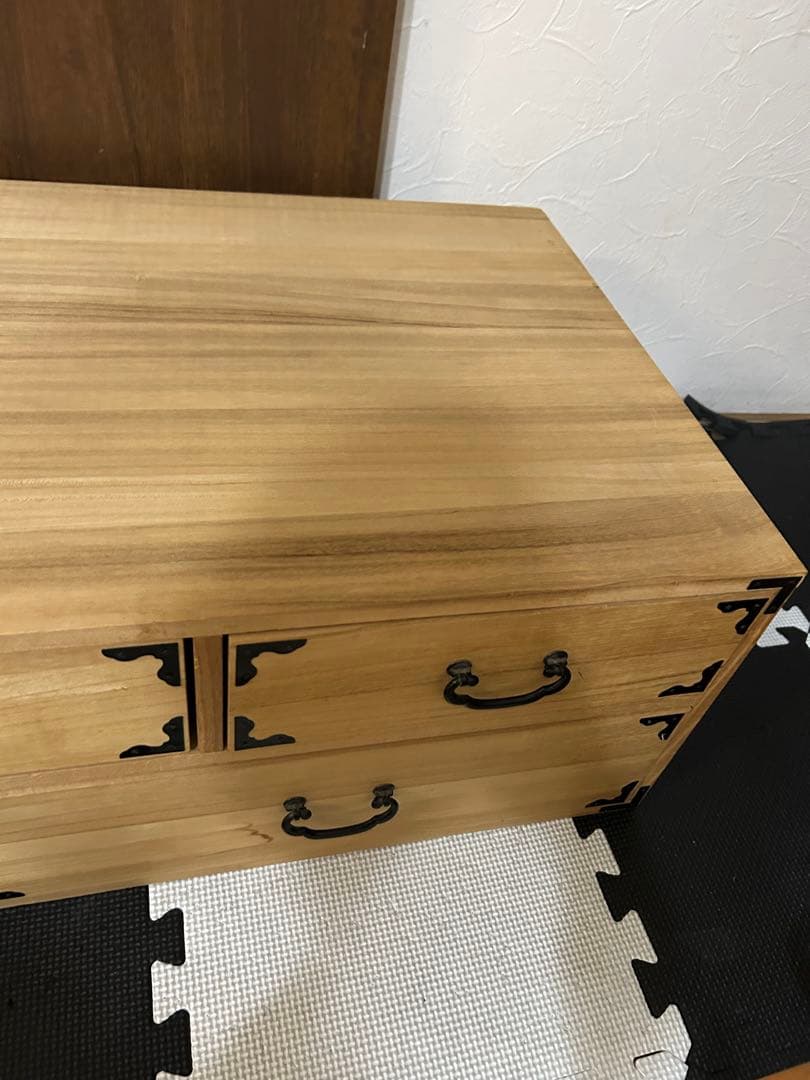 桐たんす　箪笥　2段　和服　着物　押入れ収納