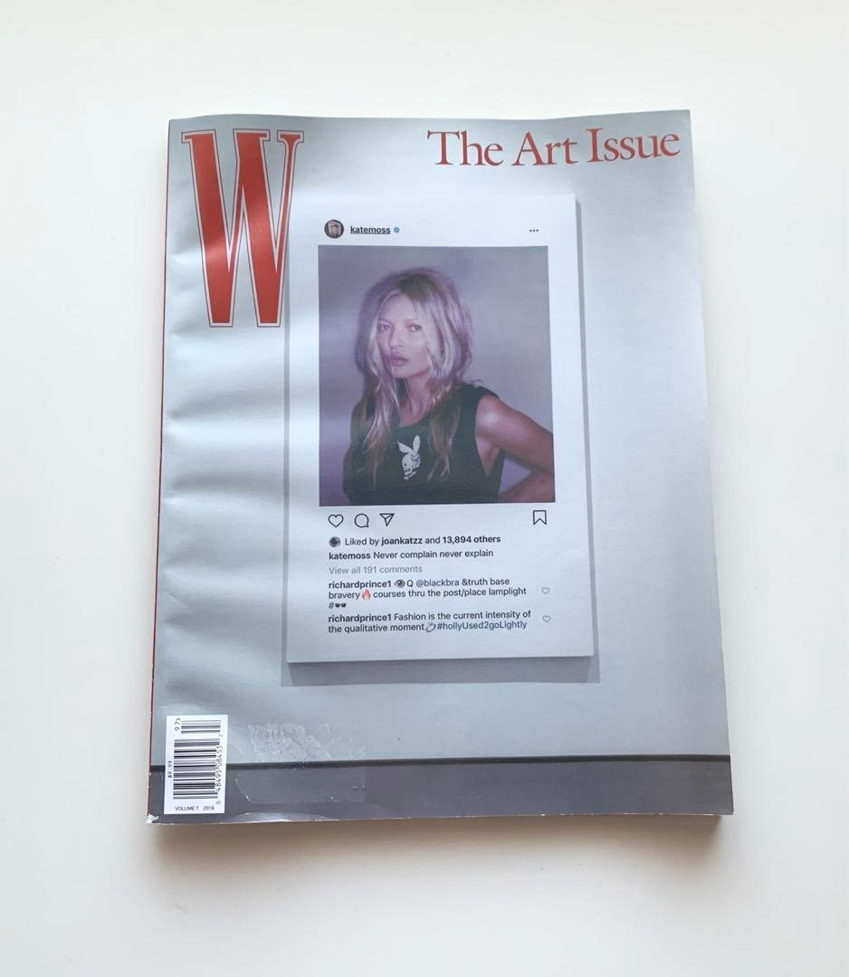 W Magazine Vol.7 2019 Kate Moss ケイトモス