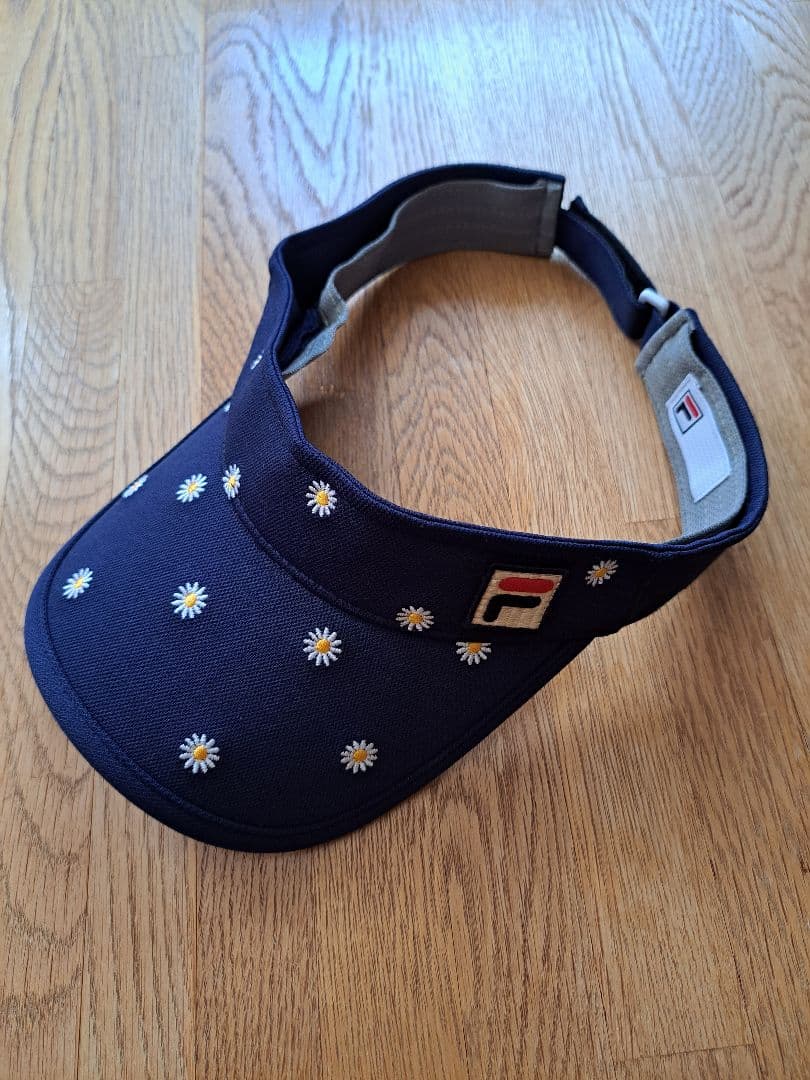 ☆美品☆FILAフィラ テニスウェア M ワンピース/ サンバイザー