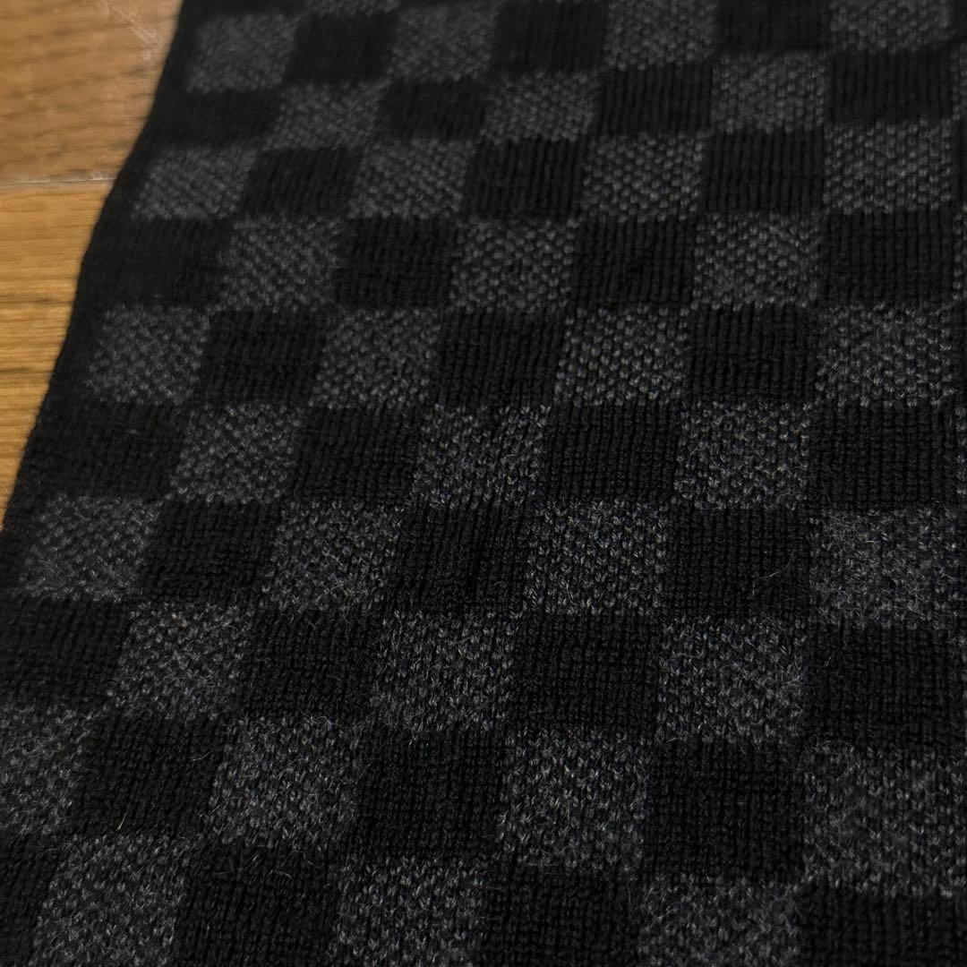 LOUIS VUITTON エシャルプ プティ ダミエ グラフィット LVロゴ