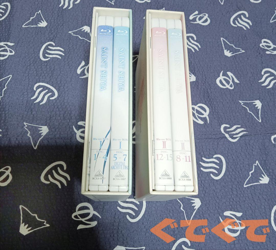 聖闘士星矢 Blu-ray BOX I&Ⅱ セット販売