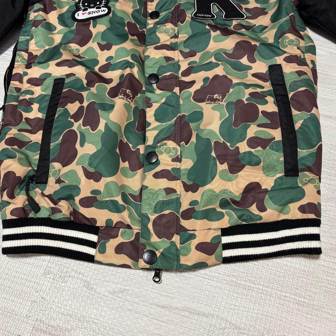 【極美品】ハローキティ　エレファントスポーツ　スノーボードウェア　上下セット