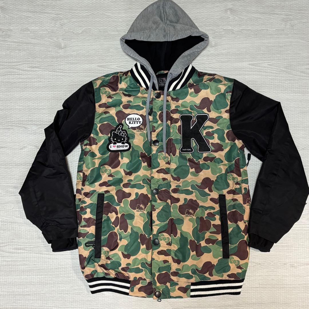 【極美品】ハローキティ　エレファントスポーツ　スノーボードウェア　上下セット