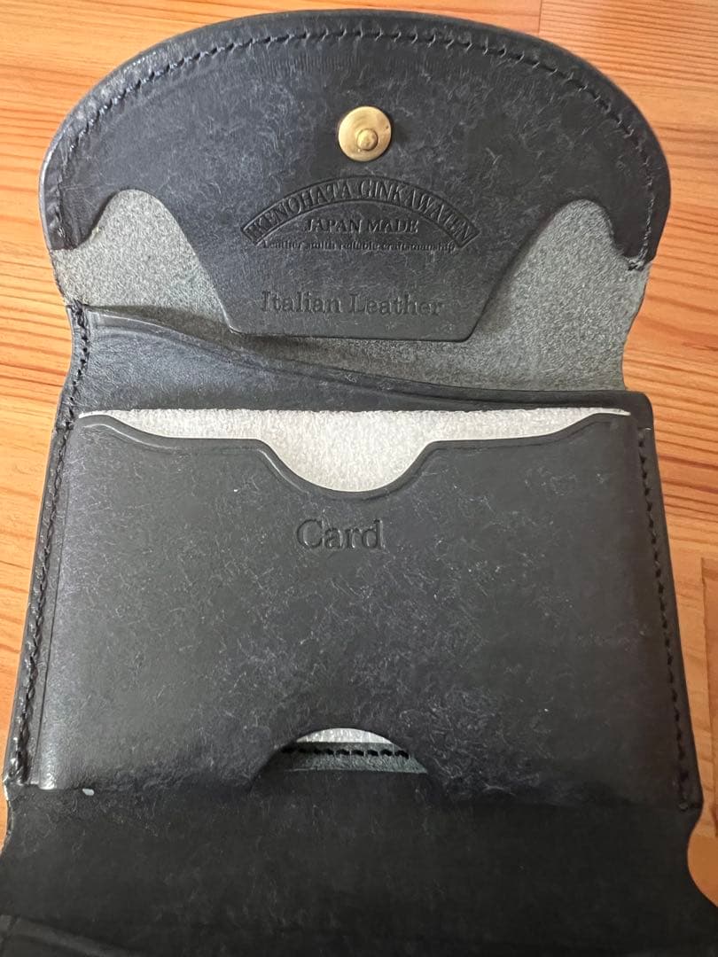 Iru ネイビー　財布