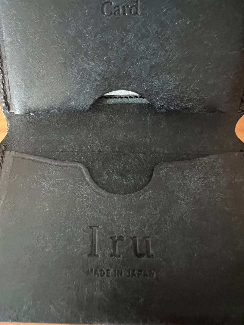 Iru ネイビー　財布