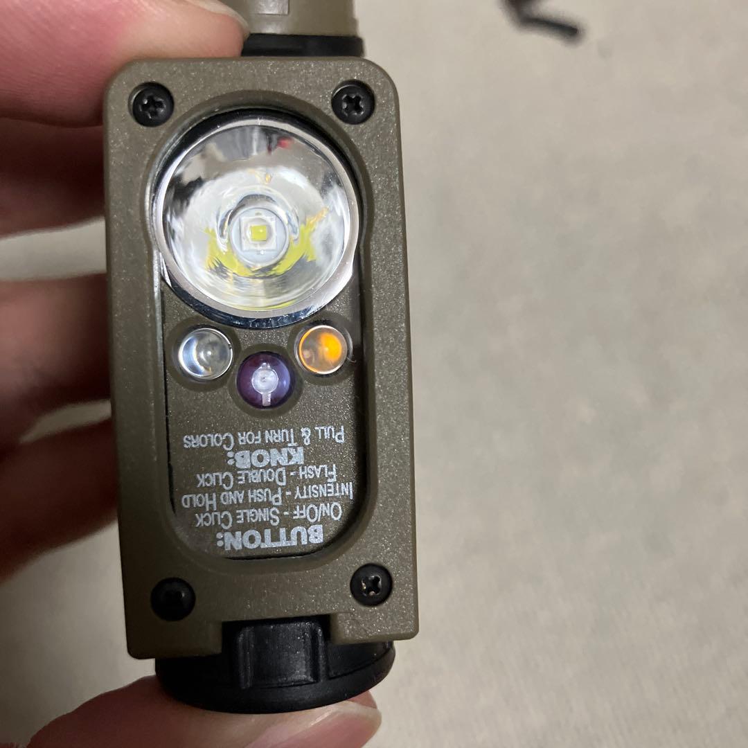 実物　STREAMLIGHT Sidewinder Compact II