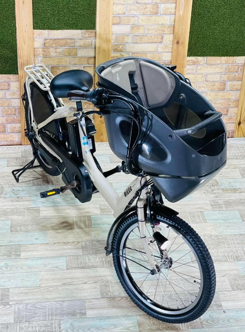 2018 超人気色 ビッケ ブリヂストン　子供乗せ電動アシスト自転車ZH2842