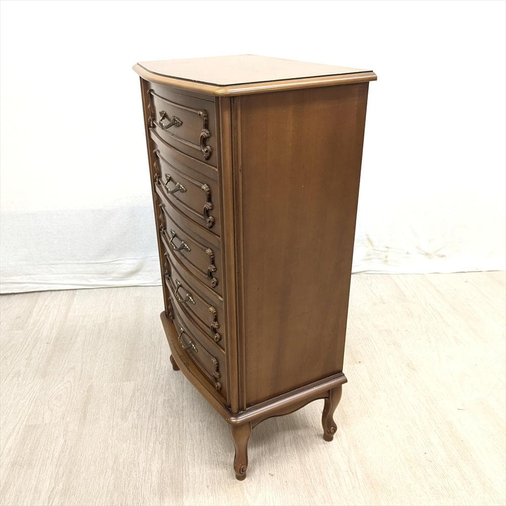 猫脚　リビングチェスト　チェスト　引き出し　タンス　ドロワー　小物収納　イタリア