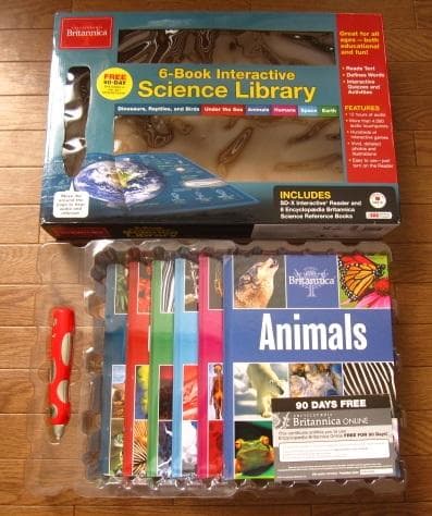 洋書 6-Book Interactive Science Library